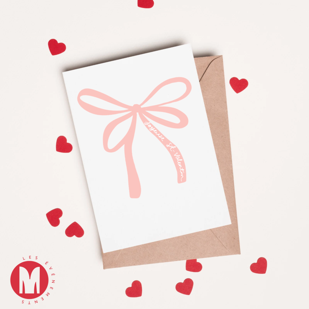 Carte de Saint-Valentin - Coquette